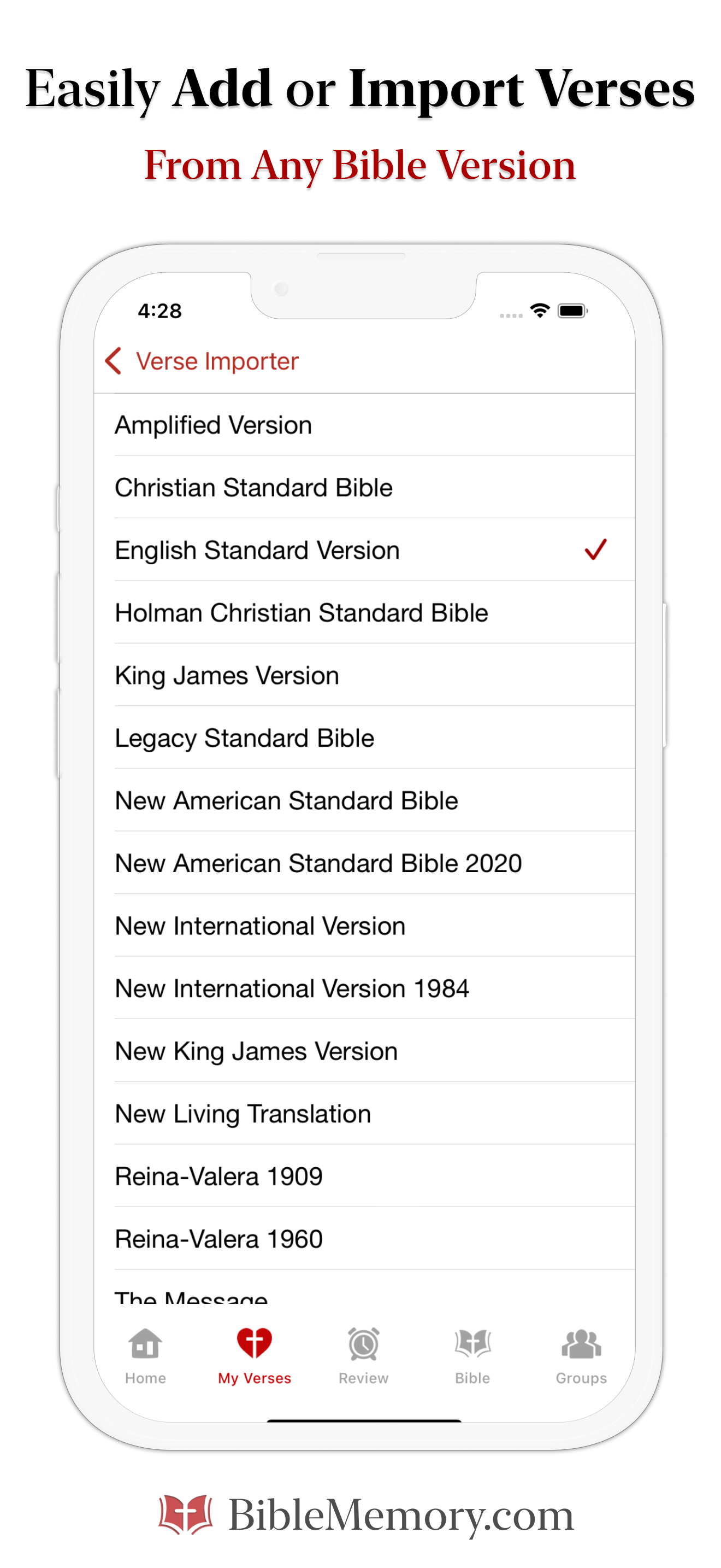 The Bible Memory App screenshot 3